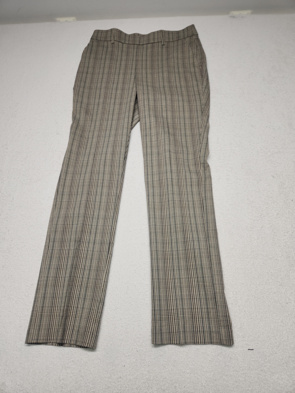 Rafaella Warm Taupe Stretch Pants - Size 6 - Picture 2 of 7